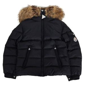 몽클레어 25FW 키즈 뉴바이런프 후드 다운 패딩 블랙 K29541A00102 53A5E 999 8-10Y