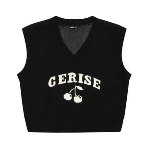 [소이]23W5083 주니어 겨울 베리 니트조끼_US