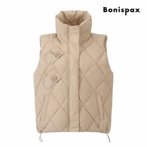 [보니스팍스] 하이넥 퀼팅 패딩 베스트 (XPCVT002M0)