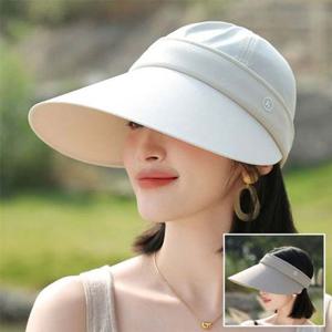 은창)헤드 지퍼 탈부착 모던 선캡 모자 여름 썬캡 휴