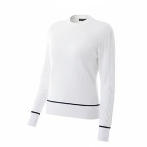 CALLAWAY 25FW CHEV SWEATER WITH TIPPING (CGGSF180-123) (티핑 셰브 스웨터)