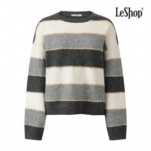 [르샵] 라운드넥 글리터 블록 니트 (BPCKP003A)