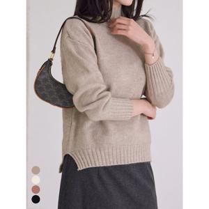 [모리스커밍홈]골지 반하이넥 베이직 니트_M2512KN140D