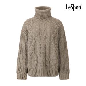 르샵  롤링 하이넥 피셔 하찌 니트 (BPCKP005A)