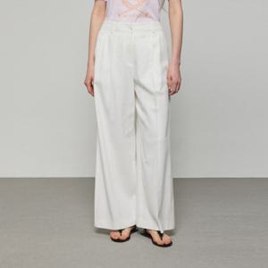 [듀엘]린넨 블렌드 원턱 팬츠  D252MSA043