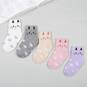 [꼼지]H젤리냥이(5족) 유아양말/유아동/양말세트/아기양말/신생아양말/남아양말/여아양말