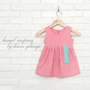 [한설]24.J 공주 핑크 여아 생활한복 원피스