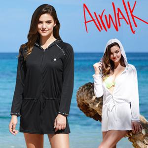 에어워크서프 여성래쉬가드 로브후드집업 YAWe5239