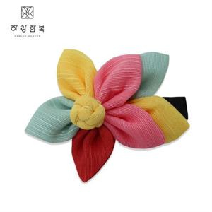 [하랑한복]여아 머리핀 세나랑-노랑