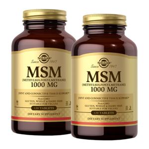 [솔가] MSM 식이유황 1000mg 120정 x2