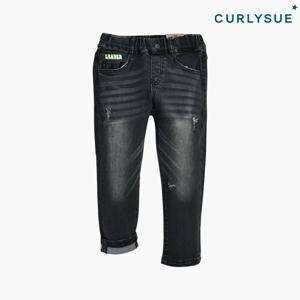 [컬리수] 블랙컷팅 슬림데님 CPF1GADN51