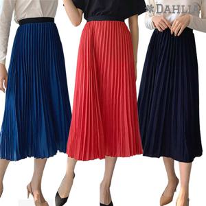 [레이나]페이티 롱 플리츠 스커트