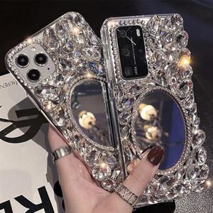 갤럭시A32 4G LTE A325 블링 큐빅 핸드메이드 미러 핸드폰케이스