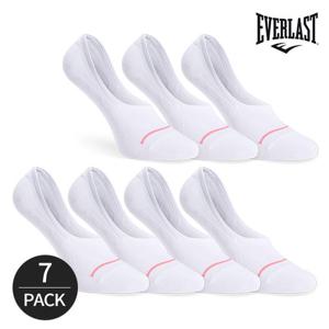 에버라스트 여성 앞라인 숏스니커즈 7P_WH