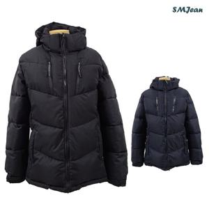 SMJ1141 보온 패딩 점퍼 모자 분리 겨울 솜패딩 사파리 점퍼