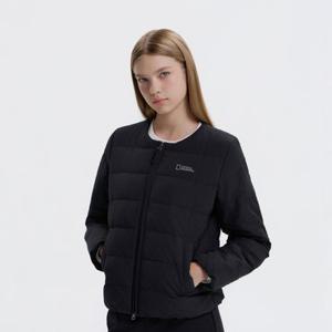 내셔널지오그래픽 N254WDW920 여성 헤론 U넥 경량 구스다운 점퍼 BLACK