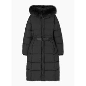 [백화점]쉬즈미스  폭스퍼 후드 벨티드 덕 다운 (SSDJPP42010)