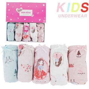 [블루핀] 여아동5매입 팬티 BWK0064