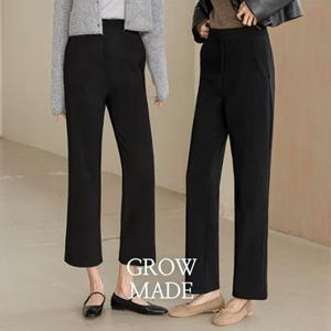 그로우앤더 [빠른배송] 기모ver 핫걸템 스판 슬림 와이드 세타입