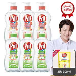 프릴 맑은식초 700mlx6개 주방세제_프릴 300ml