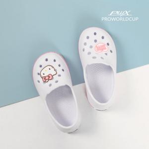 [프로월드컵][PWX]프로월드컵키즈 헬로키티 로 EVA실내화(WT)