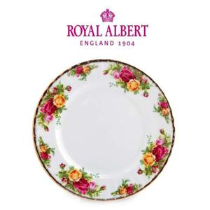 [로얄알버트]로얄알버트 황실장미 21cm 접시 1P