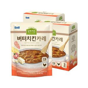 [매일유업]상하키친 버터치킨카레 170g 3개입 2박스(총6팩)