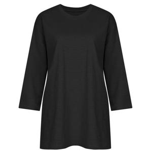 루즈핏 국산 슬럽 박스 7부 면티셔츠 DAI-WSH-1012-블랙