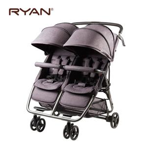 리안 트윈 쌍둥이 절충형 유모차 슬레이트그레이