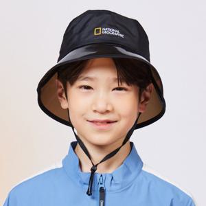 [내셔널지오그래픽 키즈] K222KHA090 키즈 젤리 버킷햇 BLACK