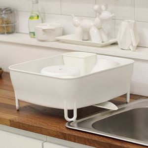 [올리오]모던 심플 자동물빠짐 식기건조대 1단