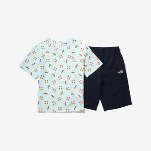 [휠라키즈] 주름지 남아 세트 (FK2FSF2301M_PMI)