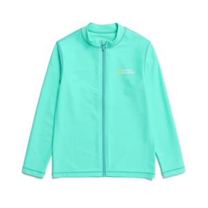 내셔널지오그래픽 키즈 K232URG710 베이직 스몰로고 집업 GREEN