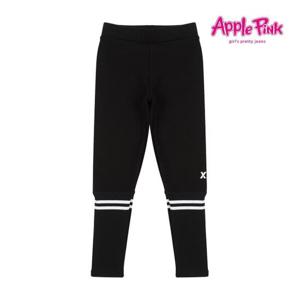[애플핑크][애플핑크] 무릎절개 요꼬시보리 레깅스 (APXPR713GSB