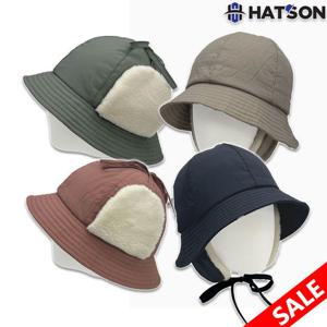 [햇츠온]남여공용 겨울 이어플랩 버킷햇 H34-303