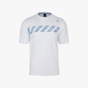 [스파이더] 공용 트레이닝 그래픽 반팔 티셔츠 SPIMCNRS204UWHT