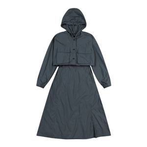 [코데즈컴바인] 레이어드 점퍼후드 원피스 (CJA-OP503W2)