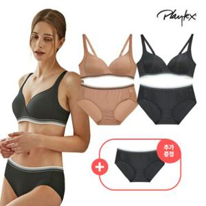 [팬티하나더]플레이텍스 노와이어 볼륨업 브라팬티 5종