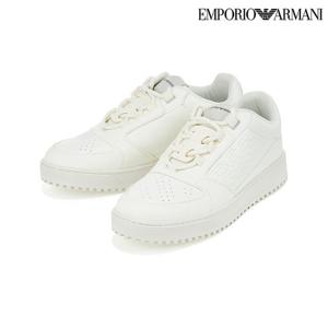 [엠포리오 아르마니]남성 엠보 이글 로고 그레이니 스니커즈 신발(A514131007)