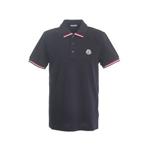 몽클레어 로고패치 남성폴로 카라티셔츠 반팔 8A00015_899UR_77X