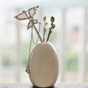 제이로렌 키치 메탈 꼬임 비녀 H01178