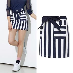 비티알 BTR 골프 여성 봄 스트라이프 큐롯 스커트 치마 기글 BRK9101W
