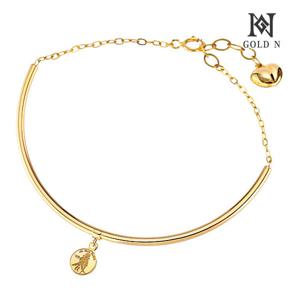 골드앤 14K 어린왕자 코인 뱅글   팔찌 YG