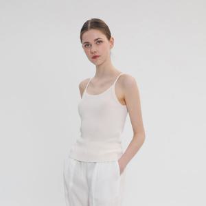 [UNIT]스트링 슬리브리스 니트 탑 [UFJKSN244N]