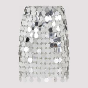 파코라반 라운드 시퀸 미니스커트 19EIJU010PS0133 P040 SILVER