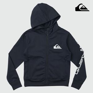 퀵실버 키즈 옴니 집업 후드 래쉬가드 BLK KE21BR157BLK