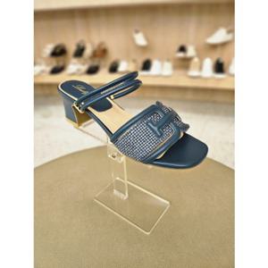 [소다] 투웨이 라피아 소재 투톤 샌들 (ALD403 LS64)