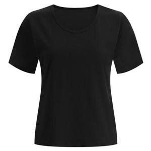 샵앤) 20수 U넥 여성 레귤러핏 면100 반팔티 DAI-WSH-12016-블랙