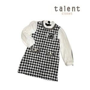 [탈렌트키즈]유아동 겨울 트위드 코지러브원피스 PCW75GOP84_CJ