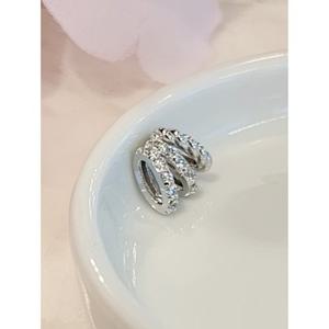 미니골드 트리플 코일 라인 팬던트 PJUS4032